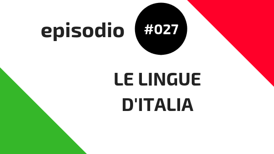 lingue d'italia