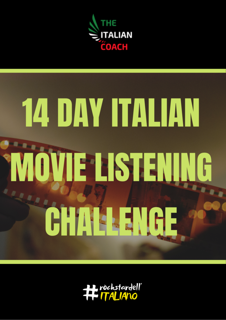14 day italian movie listening challenge