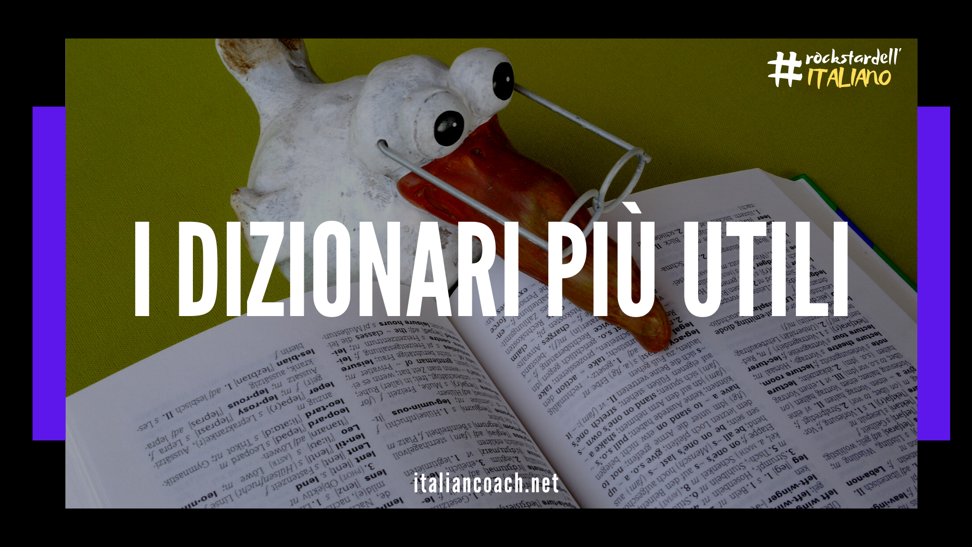 dizionari imparare italiano